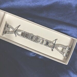 New silver sparkle watch band for Apple 38/40mm